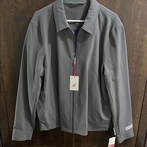 Ben Sherman Gray Lightweight Zip-Front Jacket